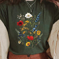 Wildflower Botanical Print Shirt
