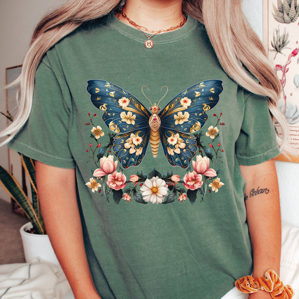 Flower Moth T-Shirt