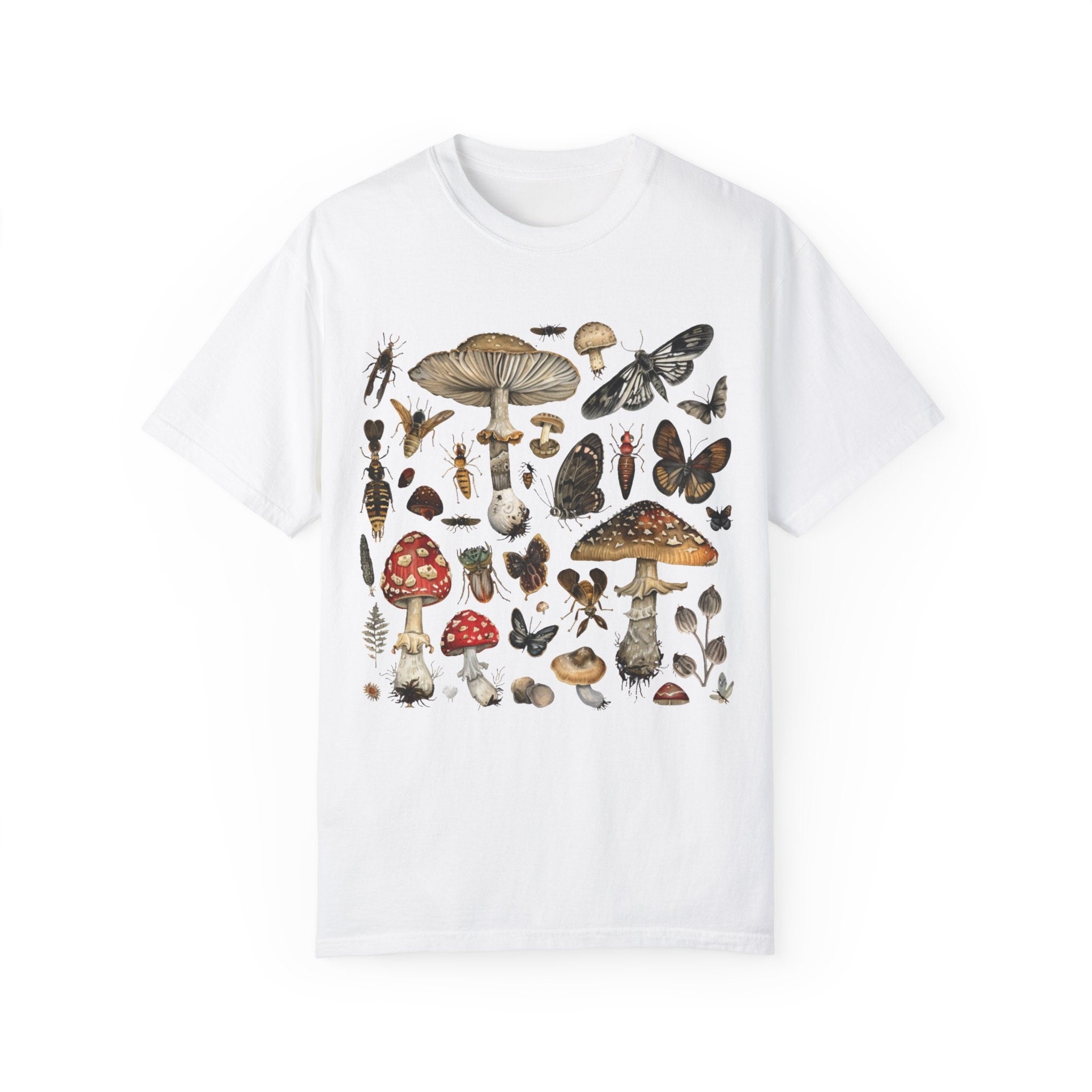 Vintage Mushroom Graphic T-Shirt