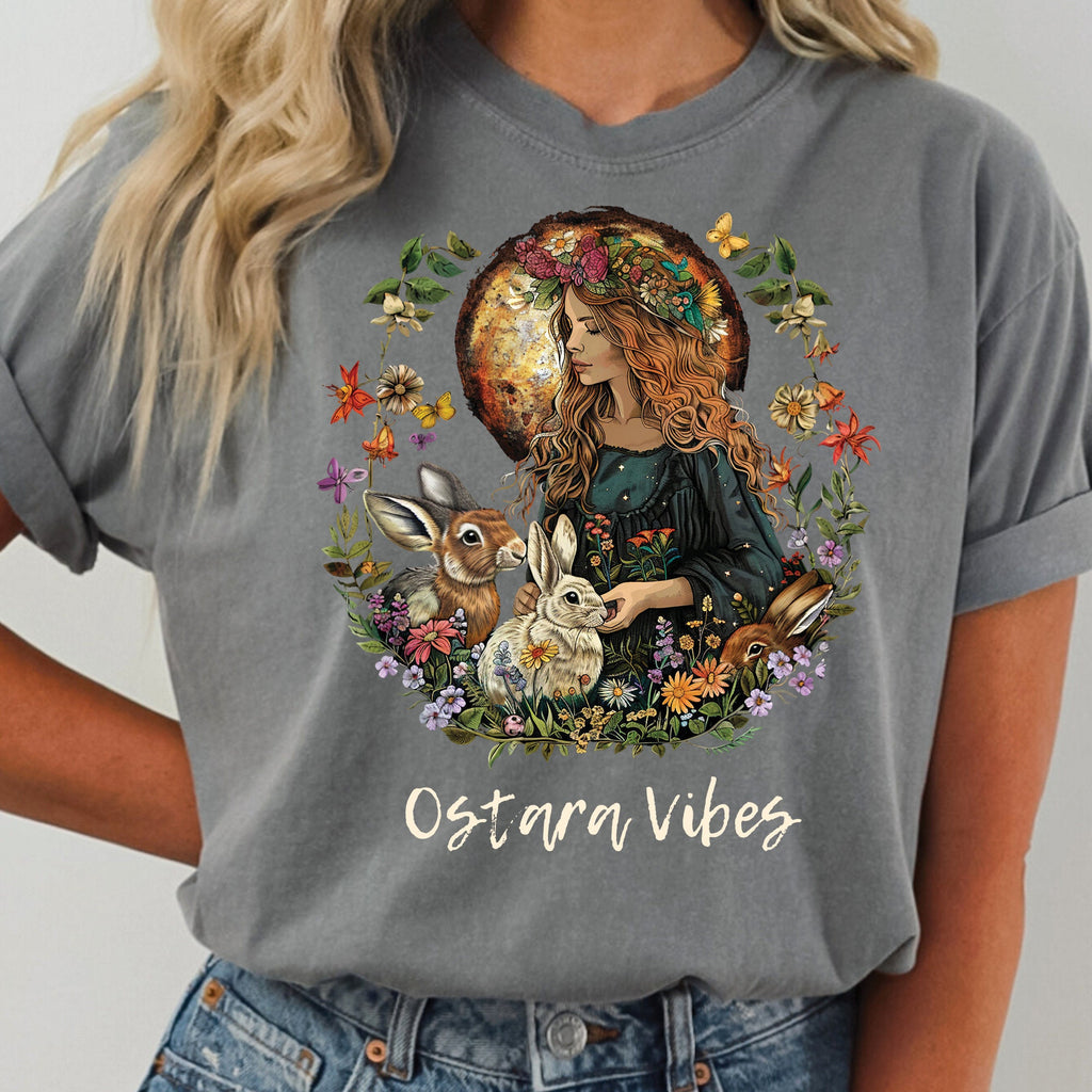 Ostara Vibes Pagan Spring Equinox T-Shirt