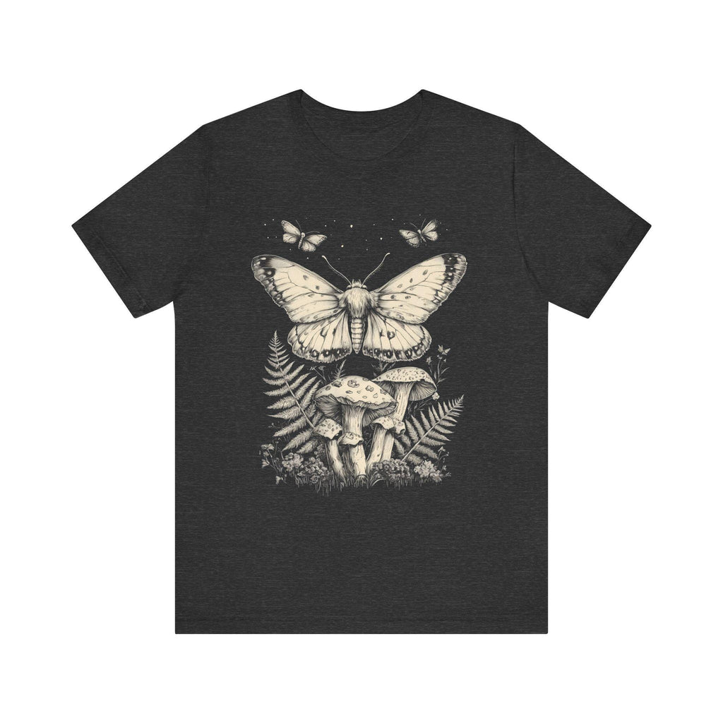 Moth and Mushroom Graphic Shirt