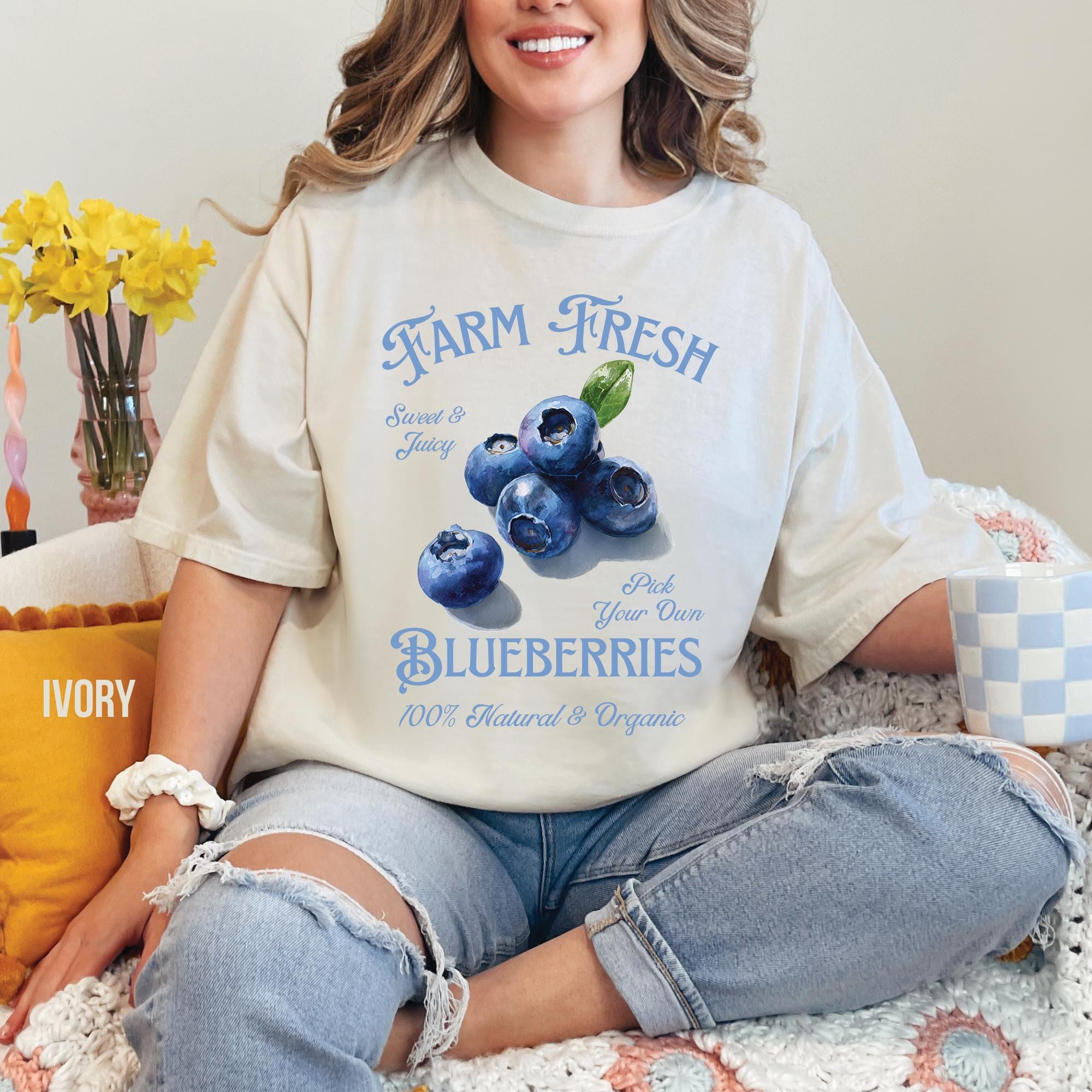 Farm Fresh Blueberries T-Shirt