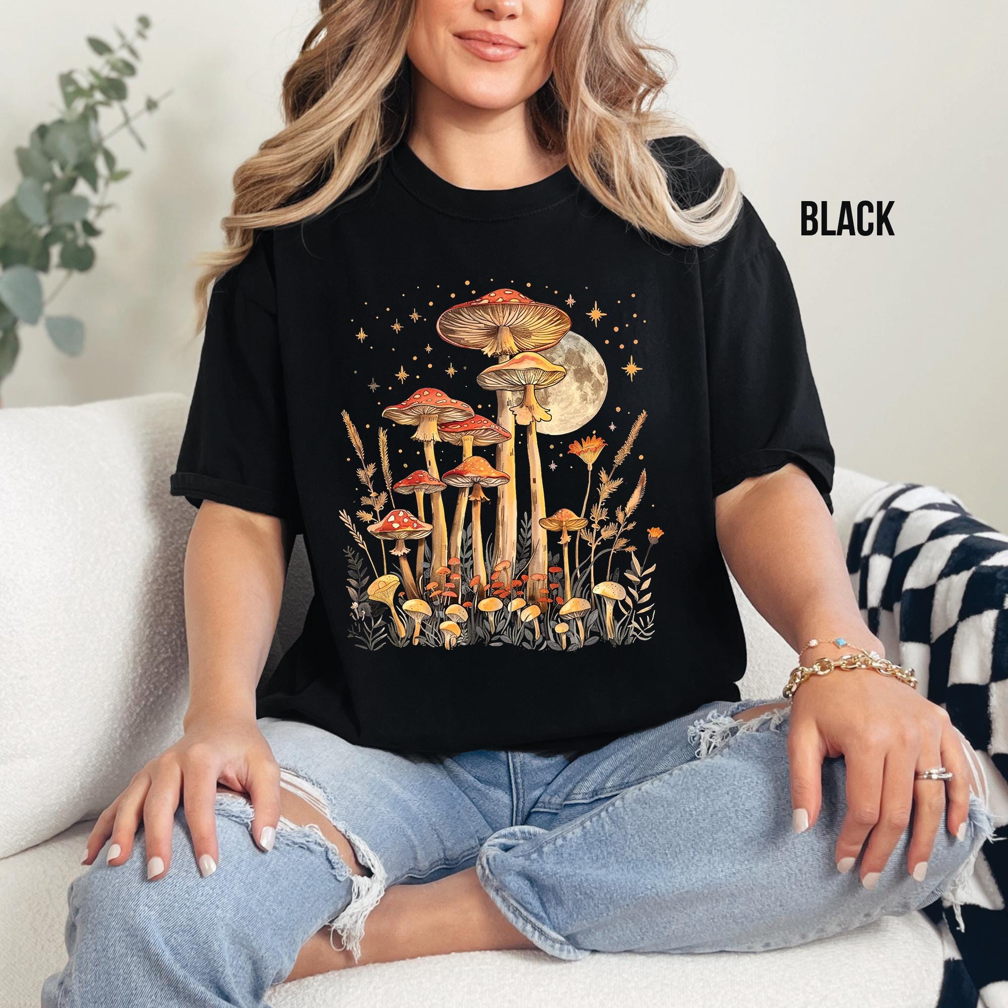 Cottagecore Mushroom Shirt