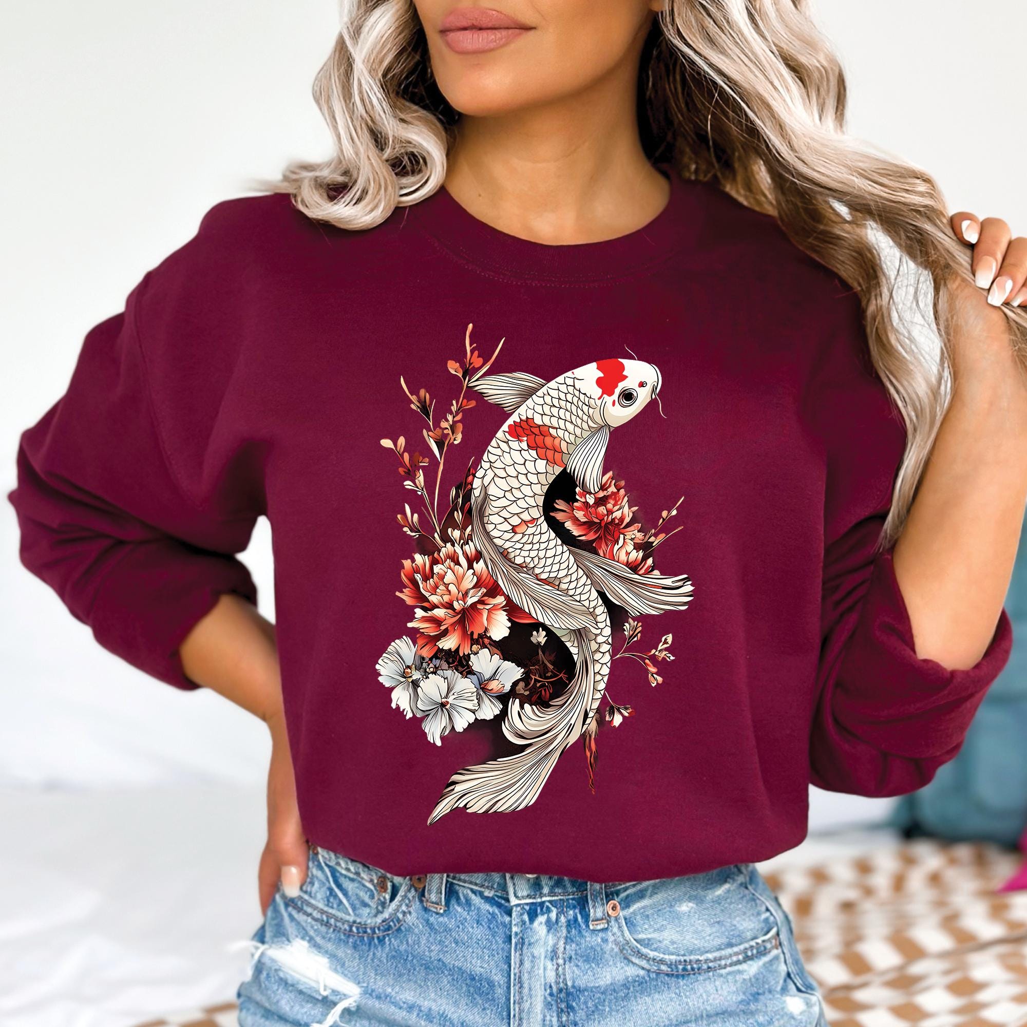 Japanese Koi Sweatshirt