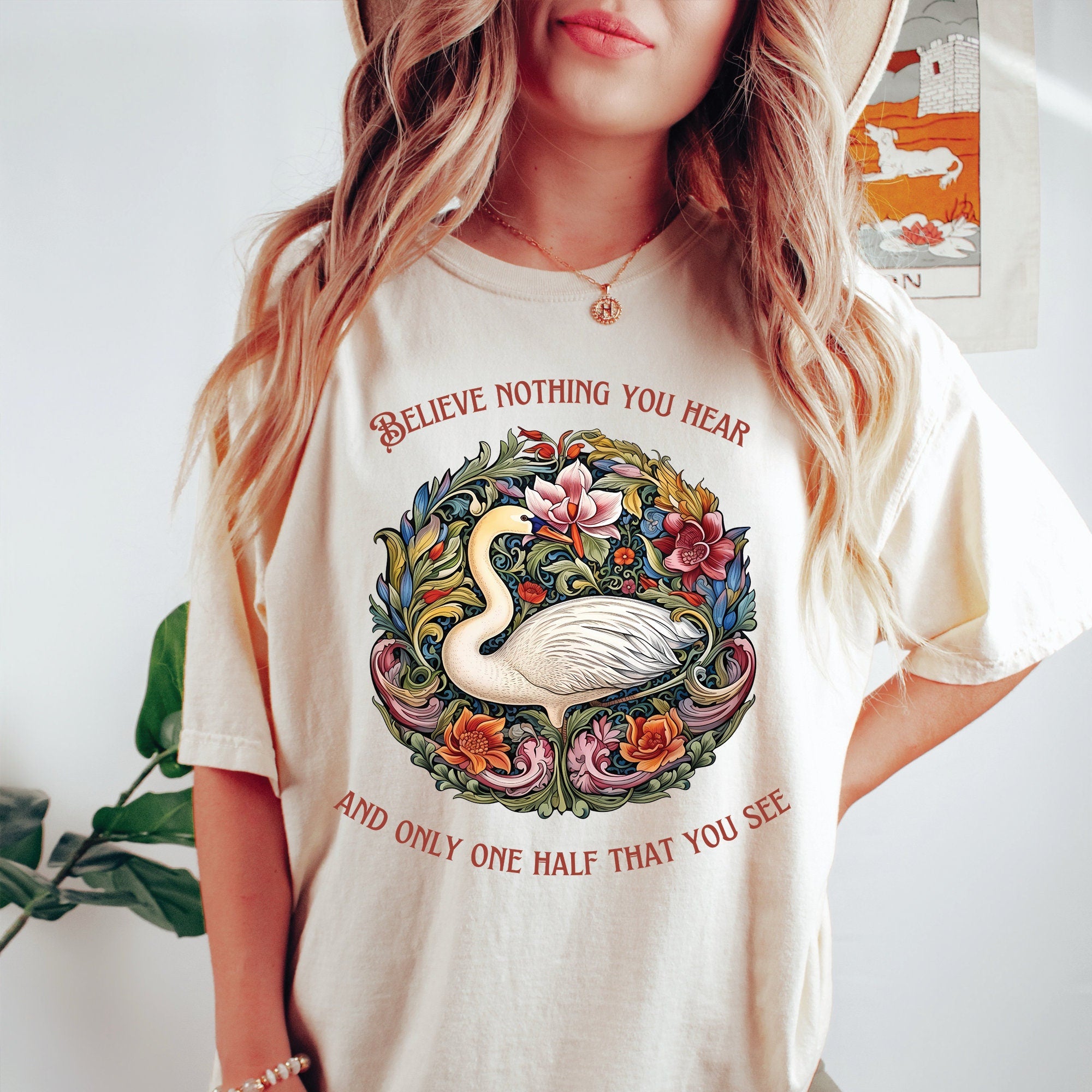 Edgar Allan Poe Swan Shirt