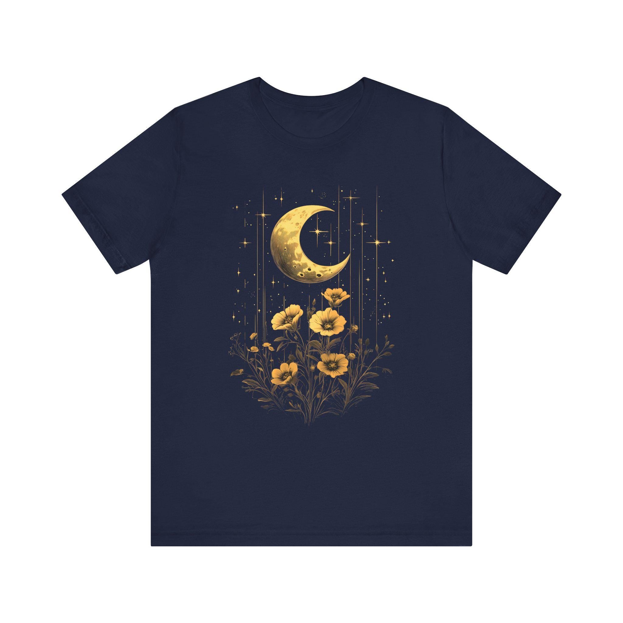 Boho Flowers and Moon Shirt