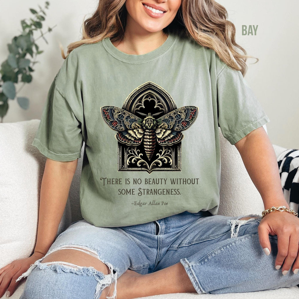 Edgar Allan Poe Moth T-Shirt