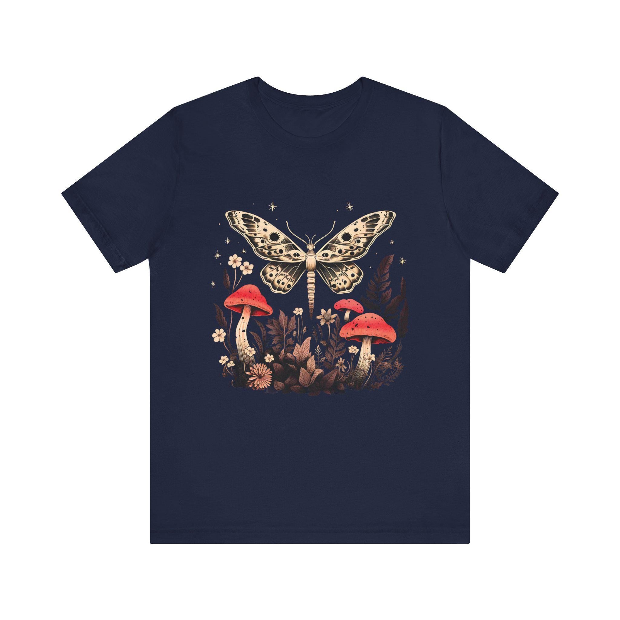 Vintage Moth Mushrooms Shirt