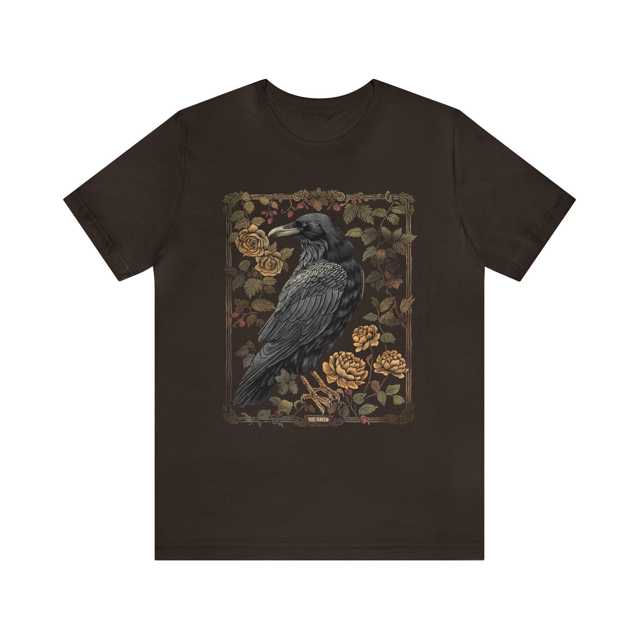 Vintage Raven Gothic T-Shirt