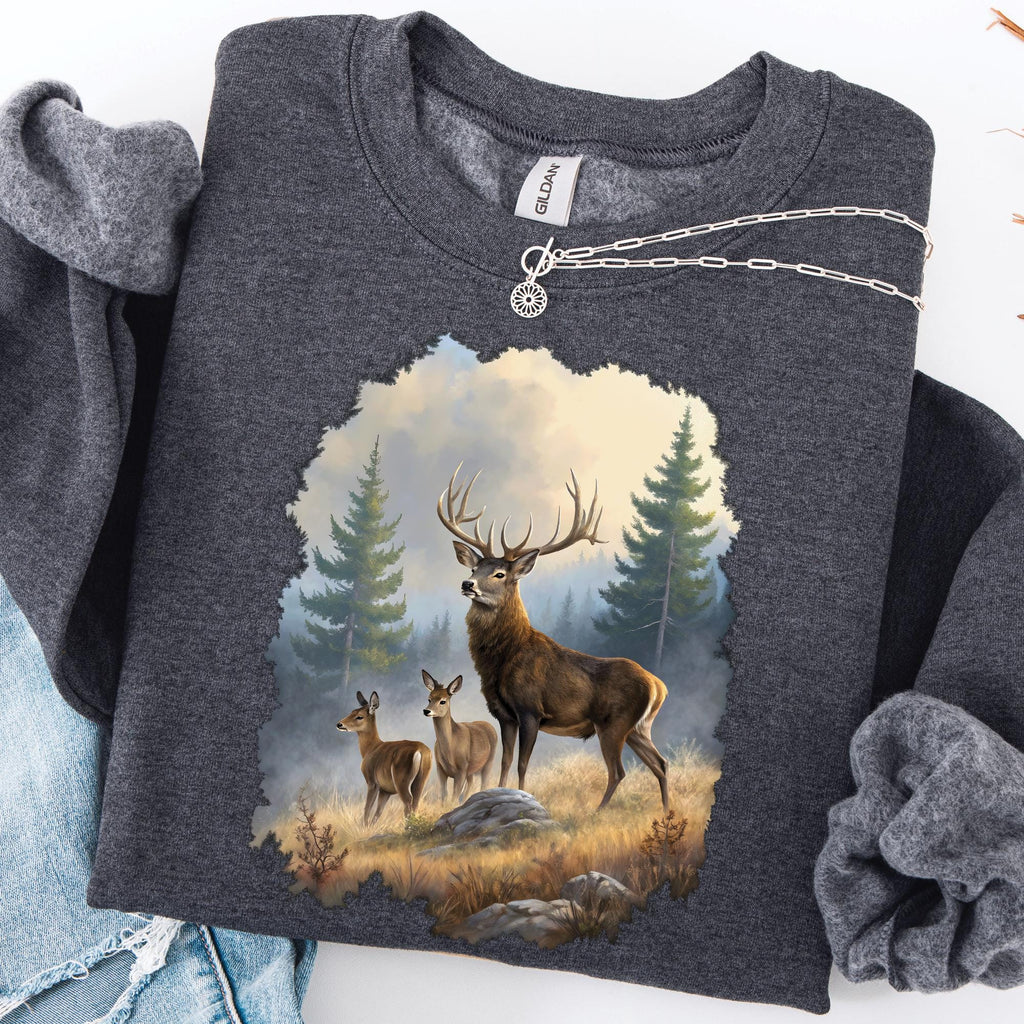 Vintage Deer Sweatshirt