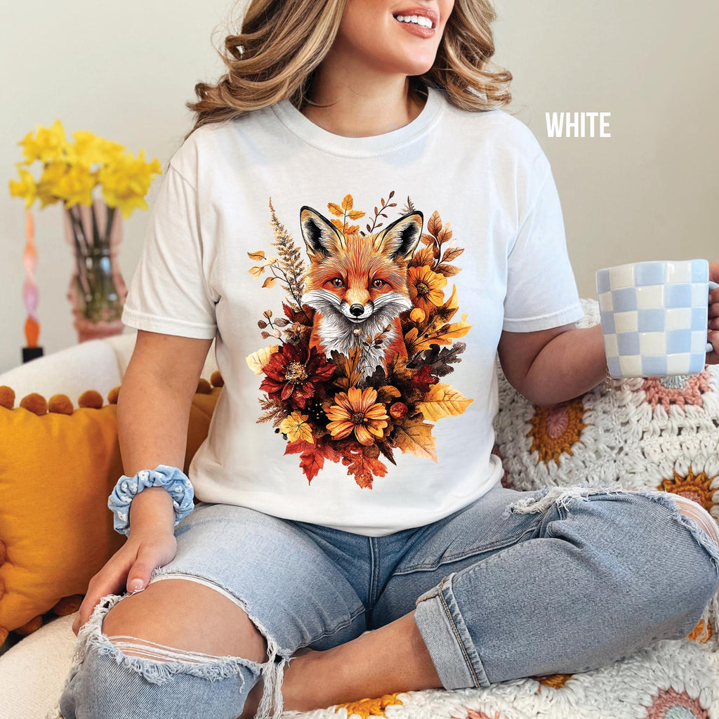 Floral Fox Shirt