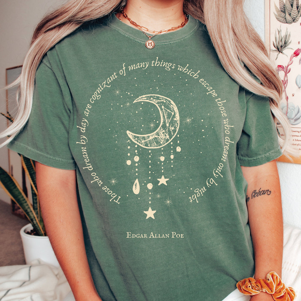 Edgar Allan Poe Literary Quote T-Shirt