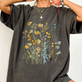 Boho Wildflowers Comfort Colors Shirt