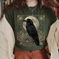 Gothic Raven Moon Shirt
