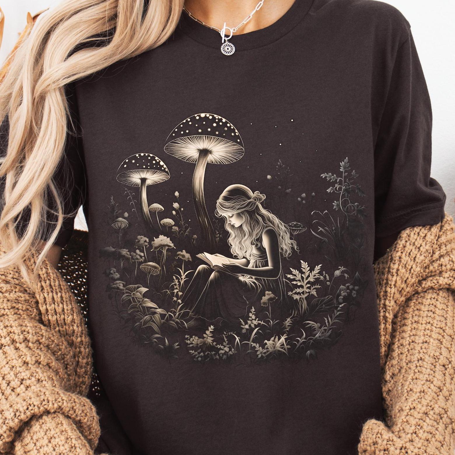 Fairycore Reading T-Shirt