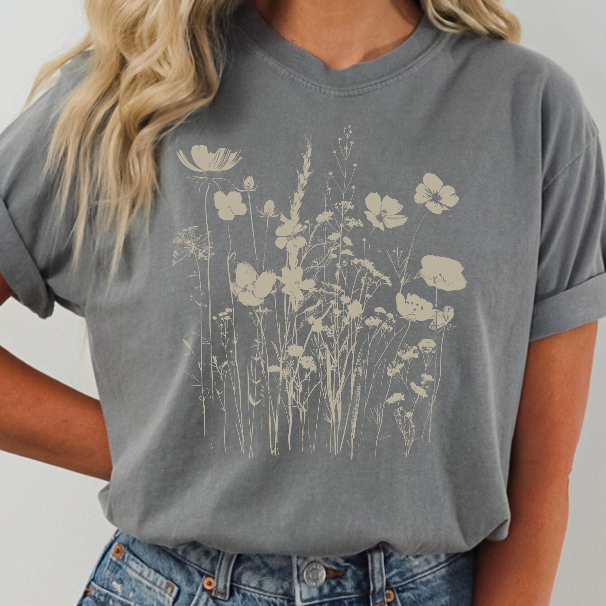 Boho Wildflowers T-Shirt