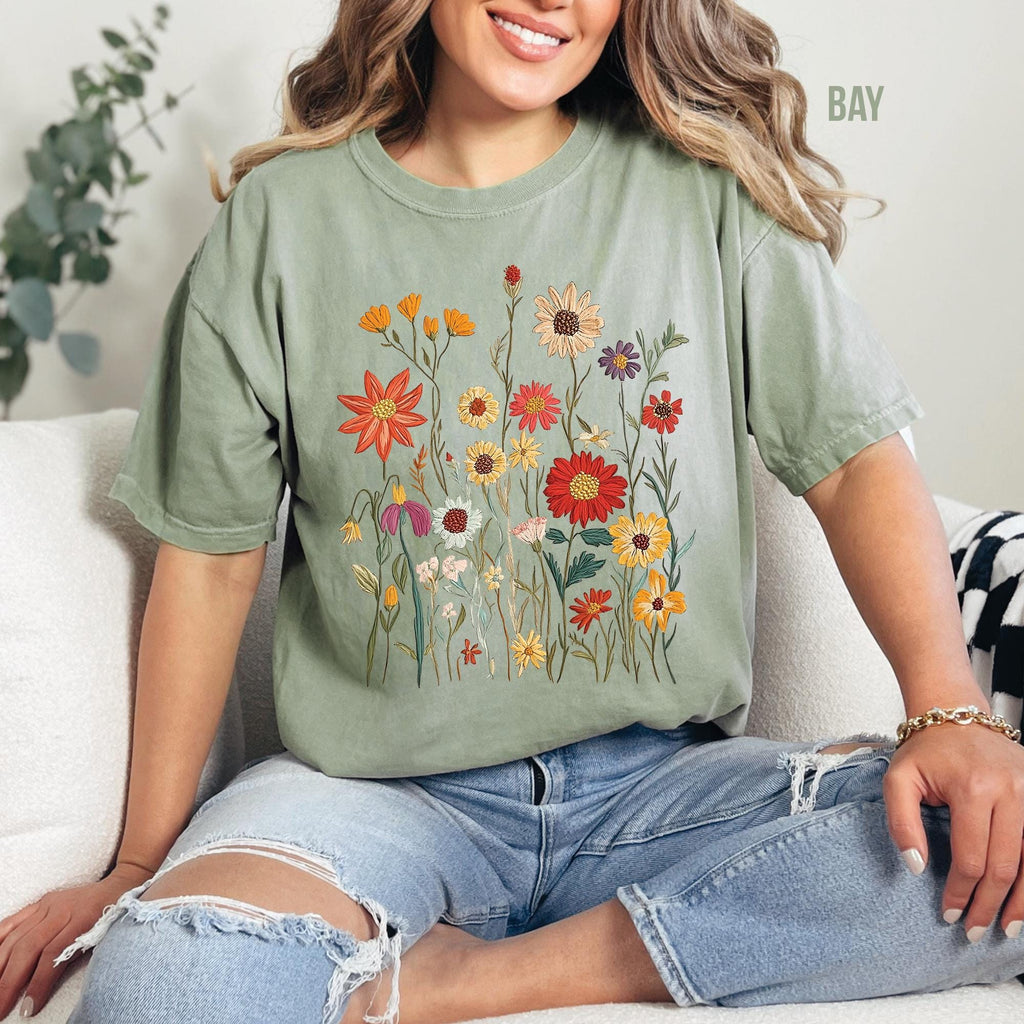 Vintage Wildflower Shirt