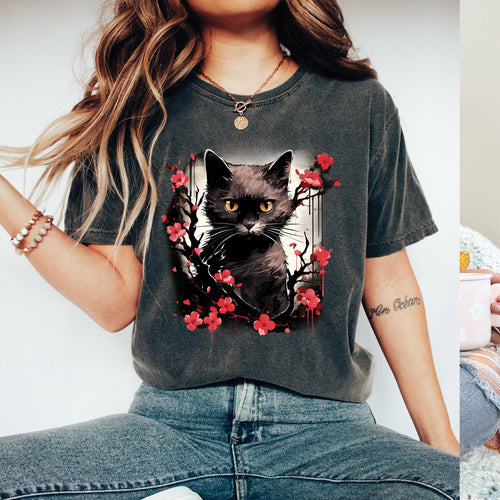 Black Cat T-Shirt