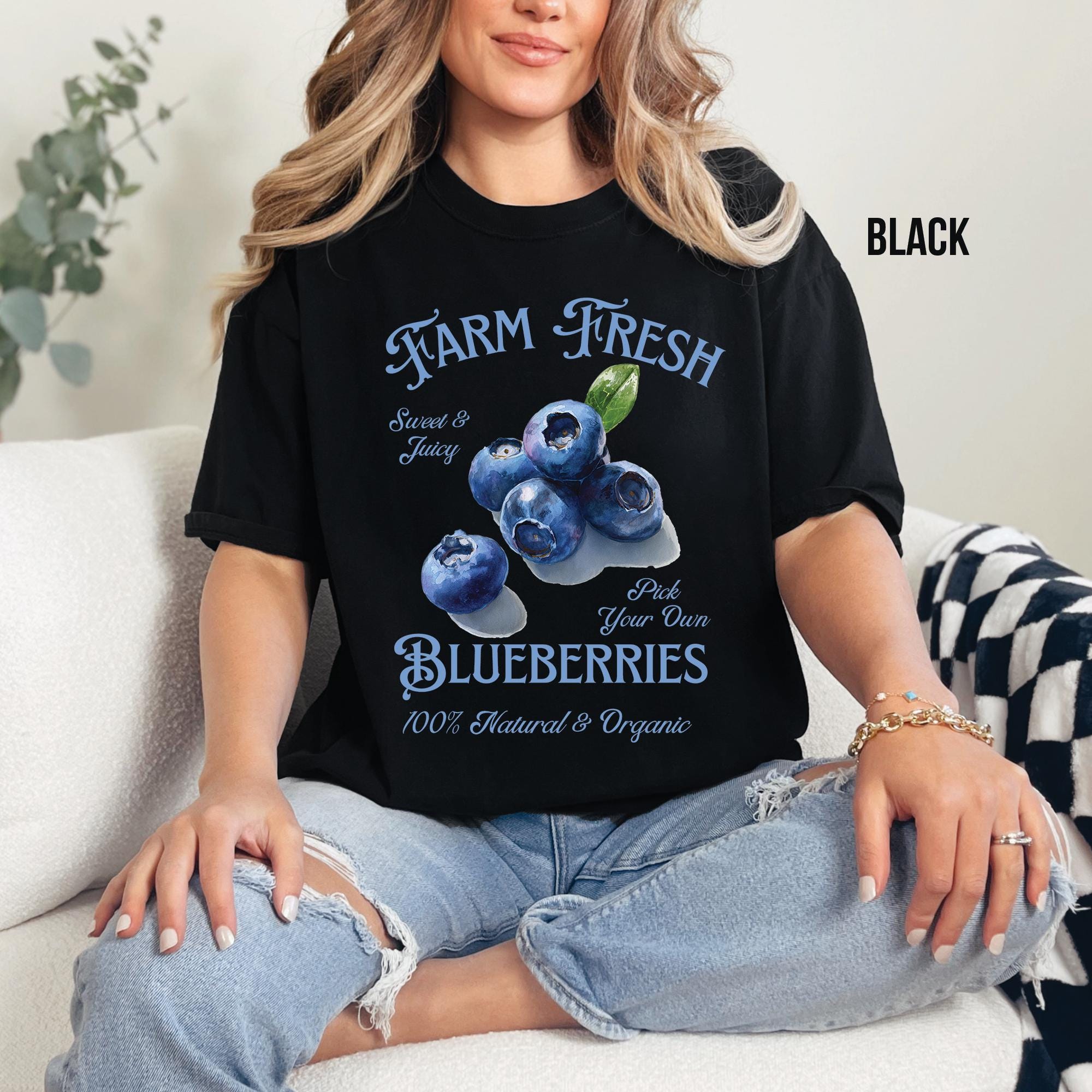 Farm Fresh Blueberries T-Shirt
