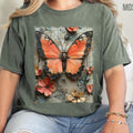 Vintage Butterfly Graphic T-Shirt