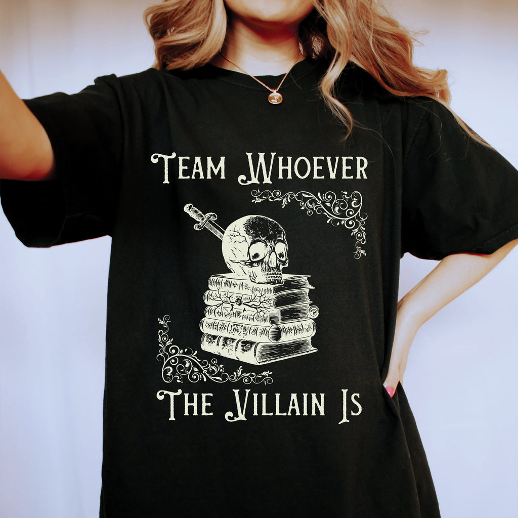 Team Villain Bookish Shirt
