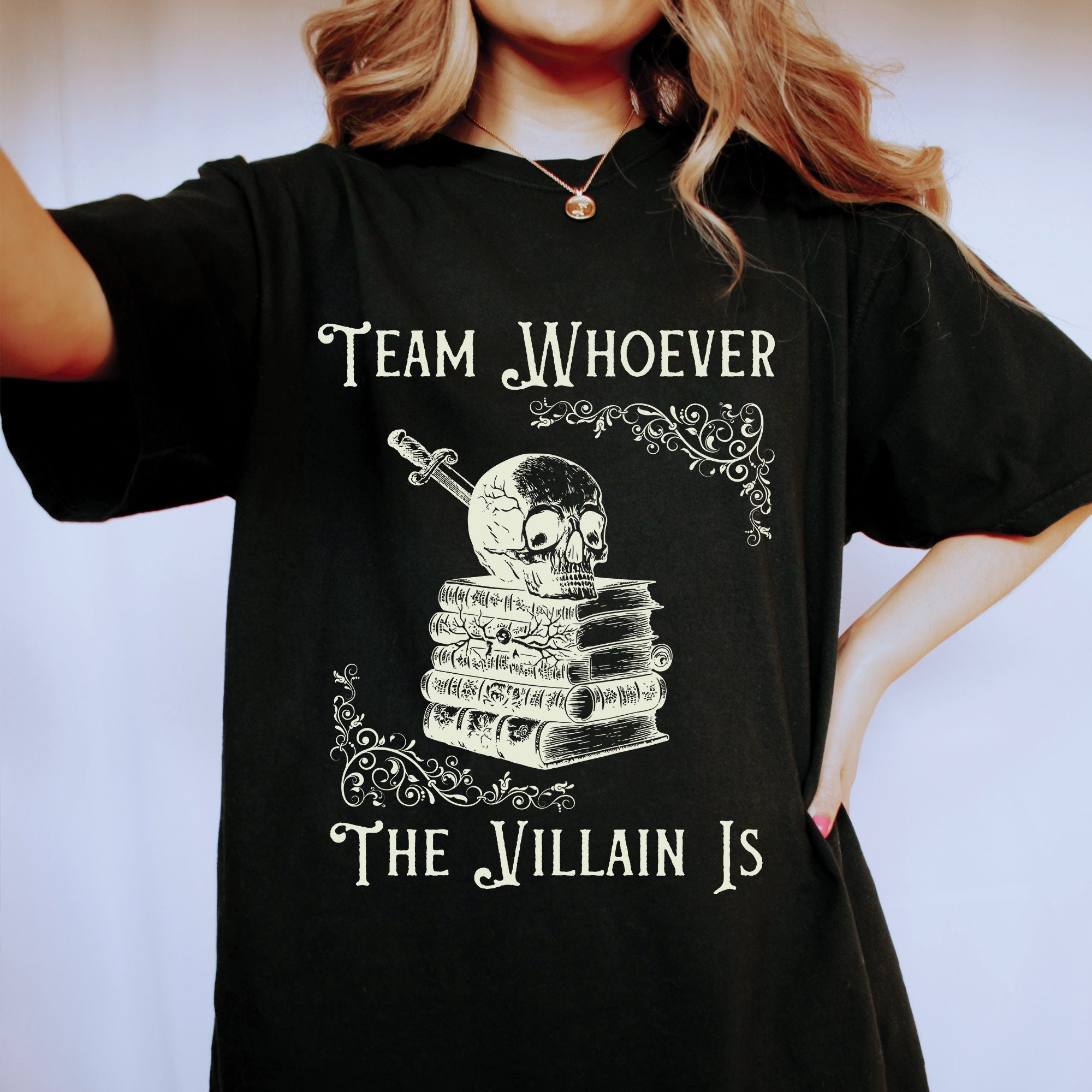 Team Villain Bookish Shirt