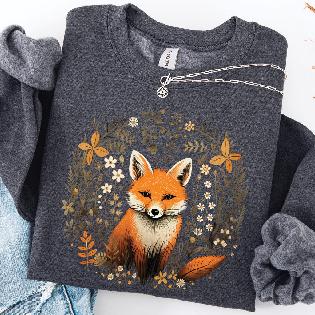 Vintage Fox Wildflower Sweatshirt