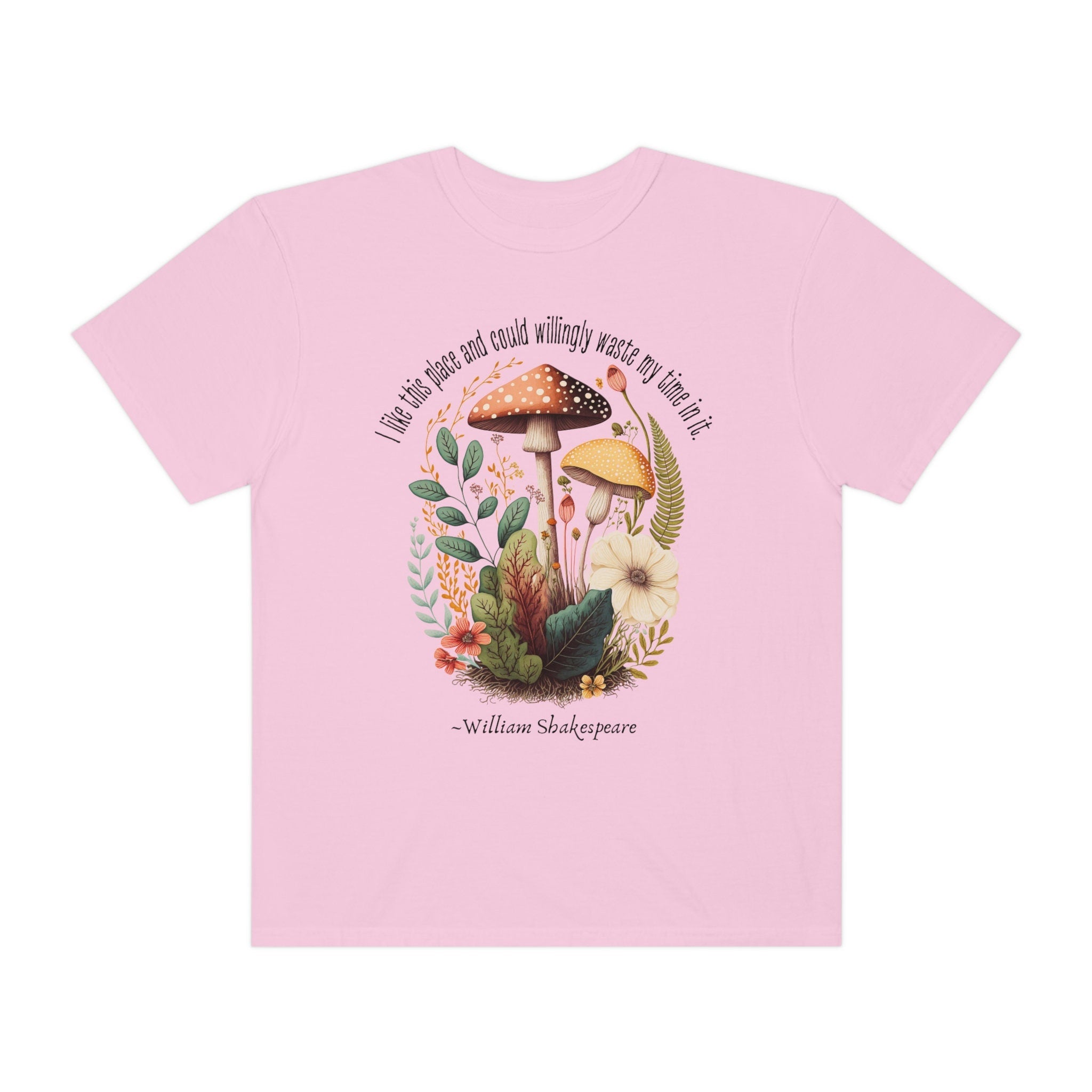 Shakespeare Mushroom T-Shirt