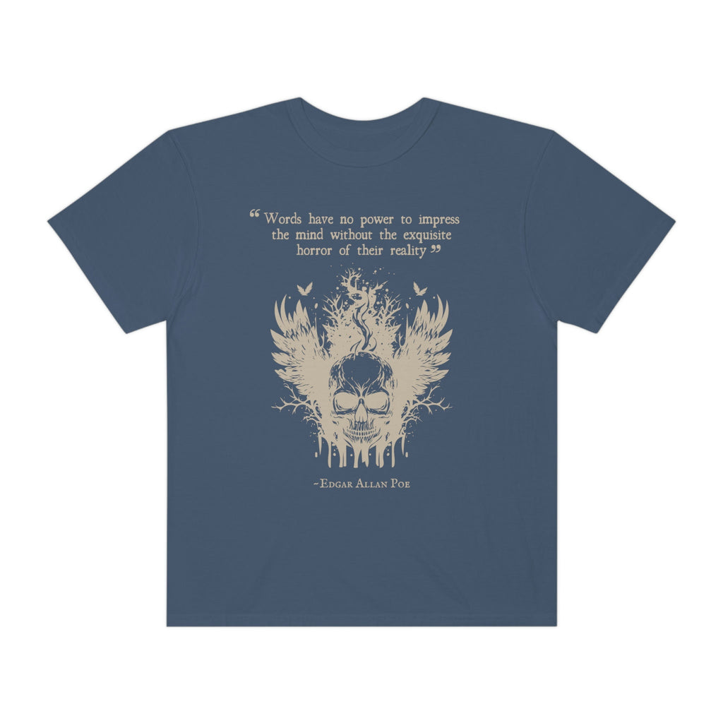Edgar Allan Poe Skull T-Shirt