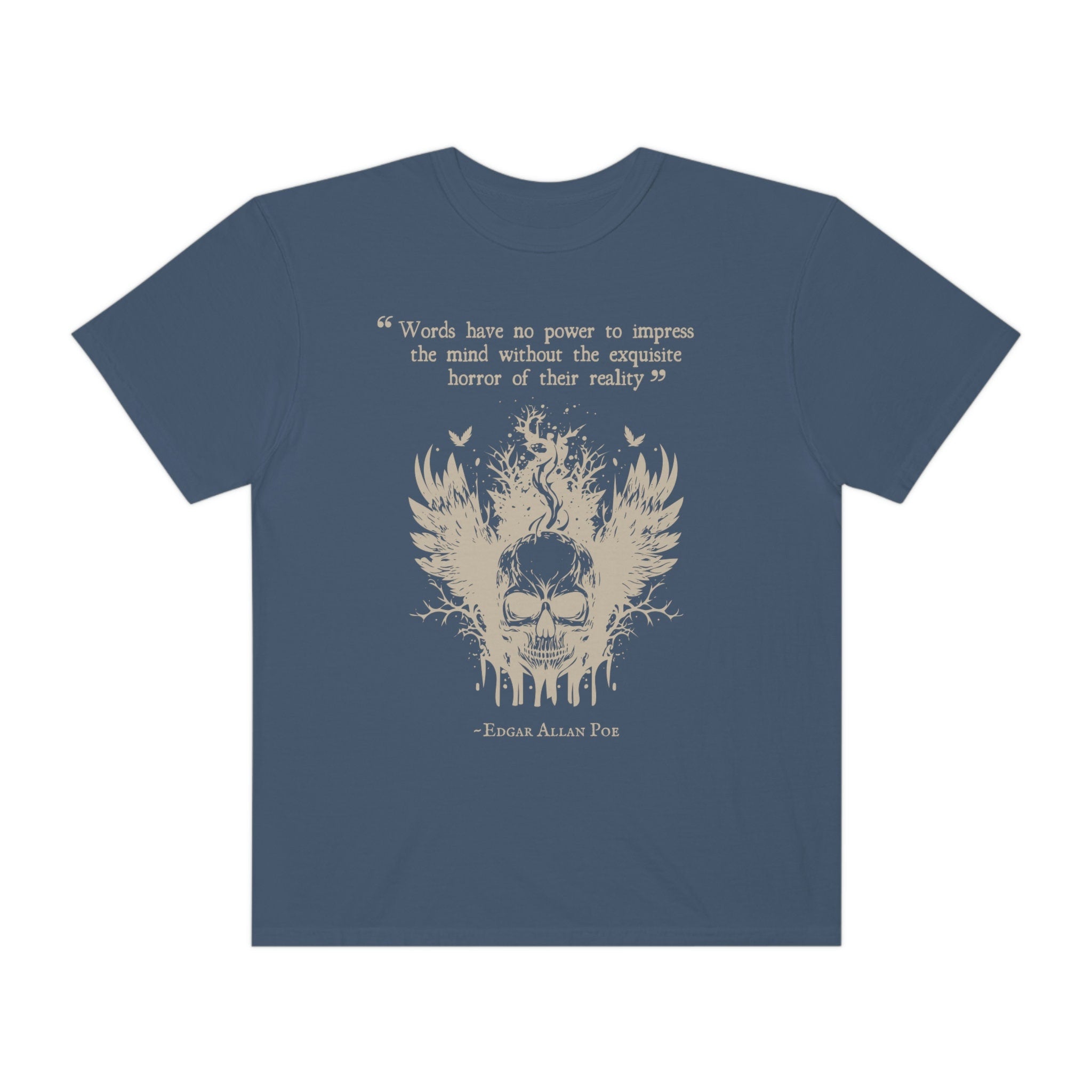 Edgar Allan Poe Skull T-Shirt