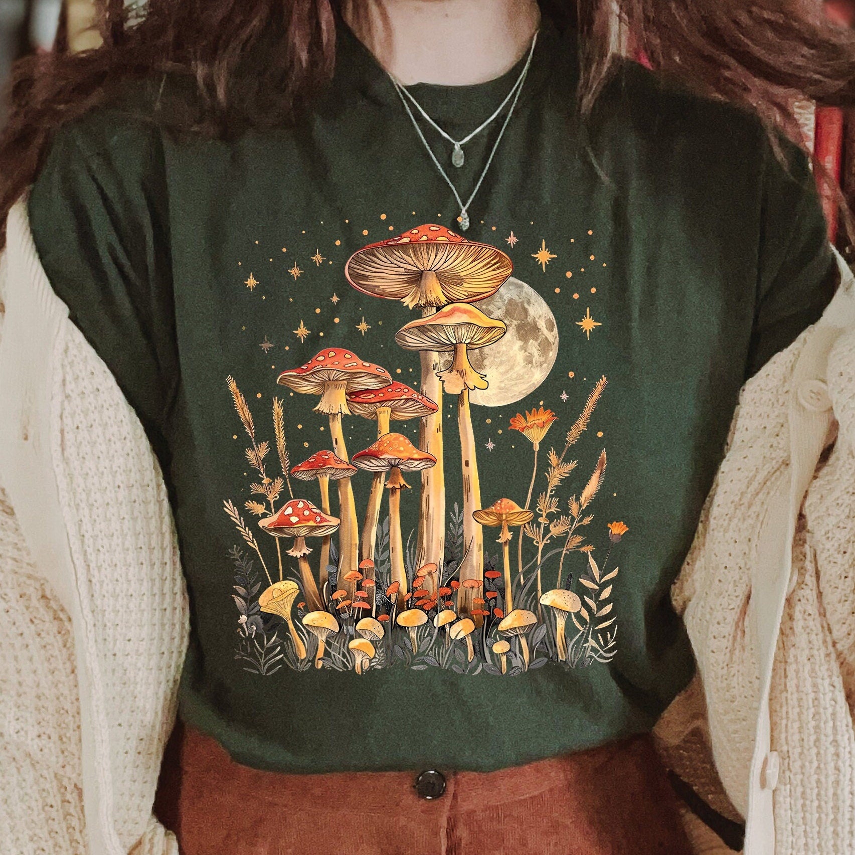 Cottagecore Mushroom T-Shirt