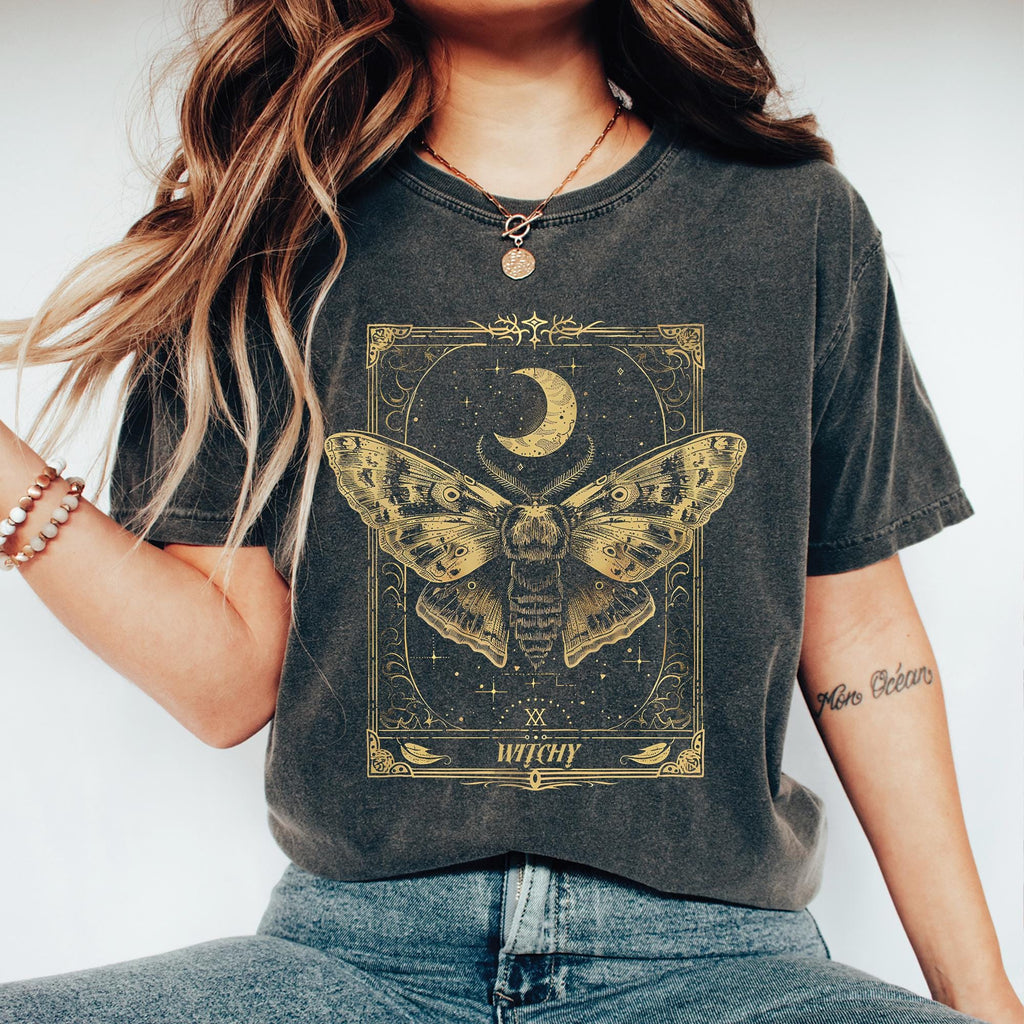 Moth Moon Tarot T-Shirt