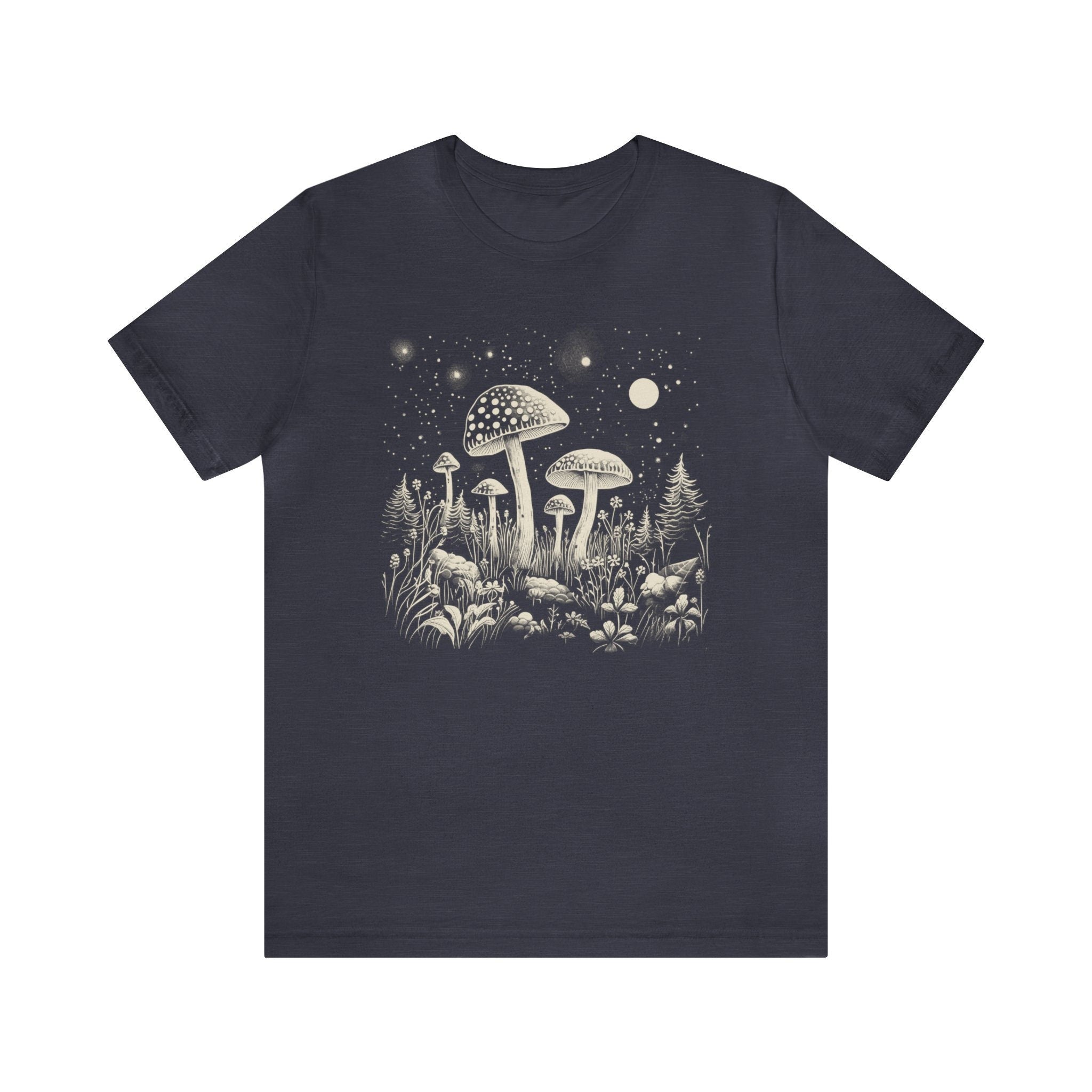 Mushroom Celestial Goblincore T-Shirt