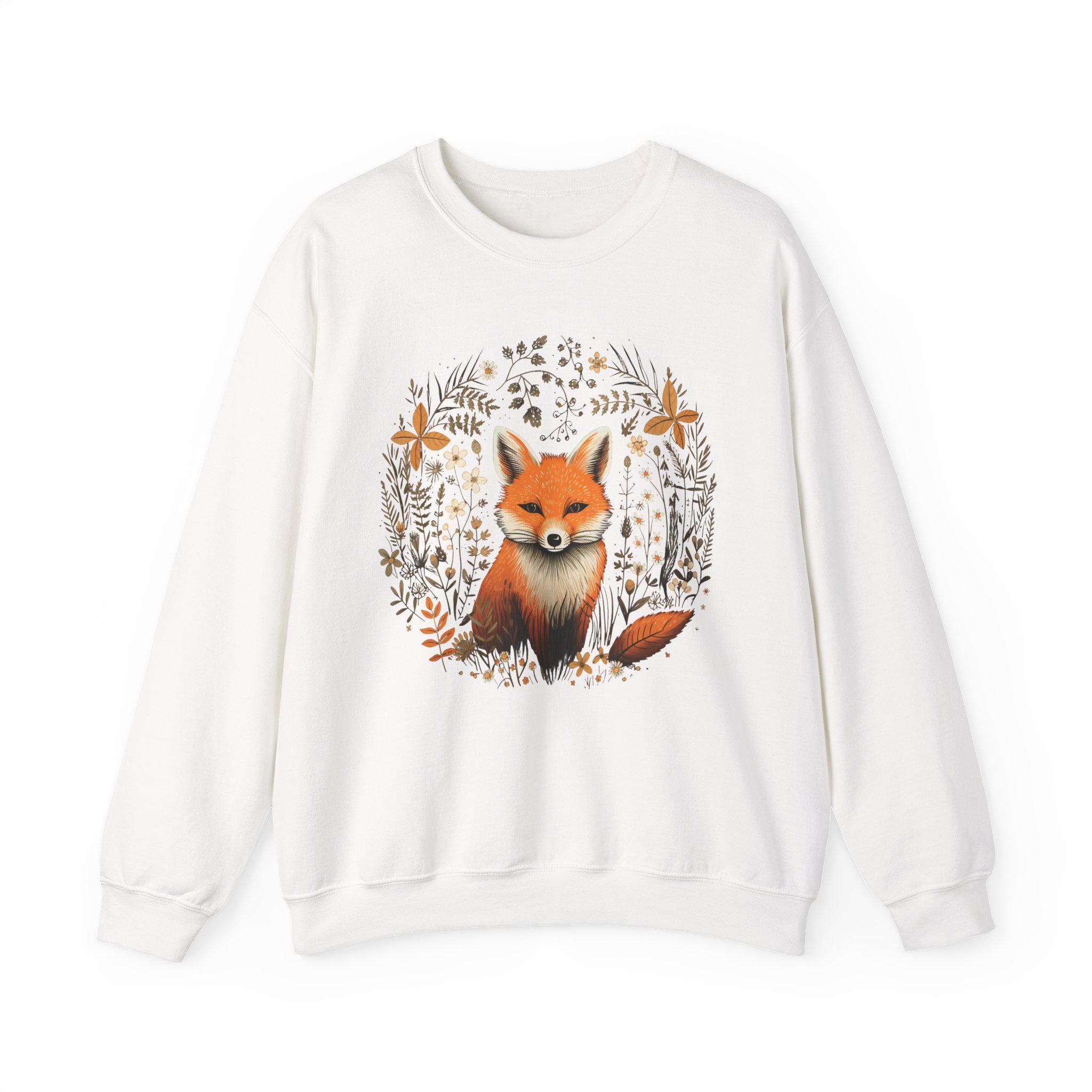 Vintage Fox Wildflower Sweatshirt