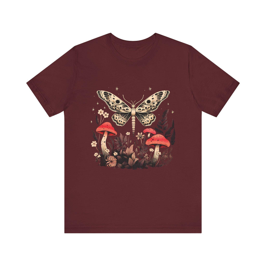 Vintage Moth Mushrooms Shirt