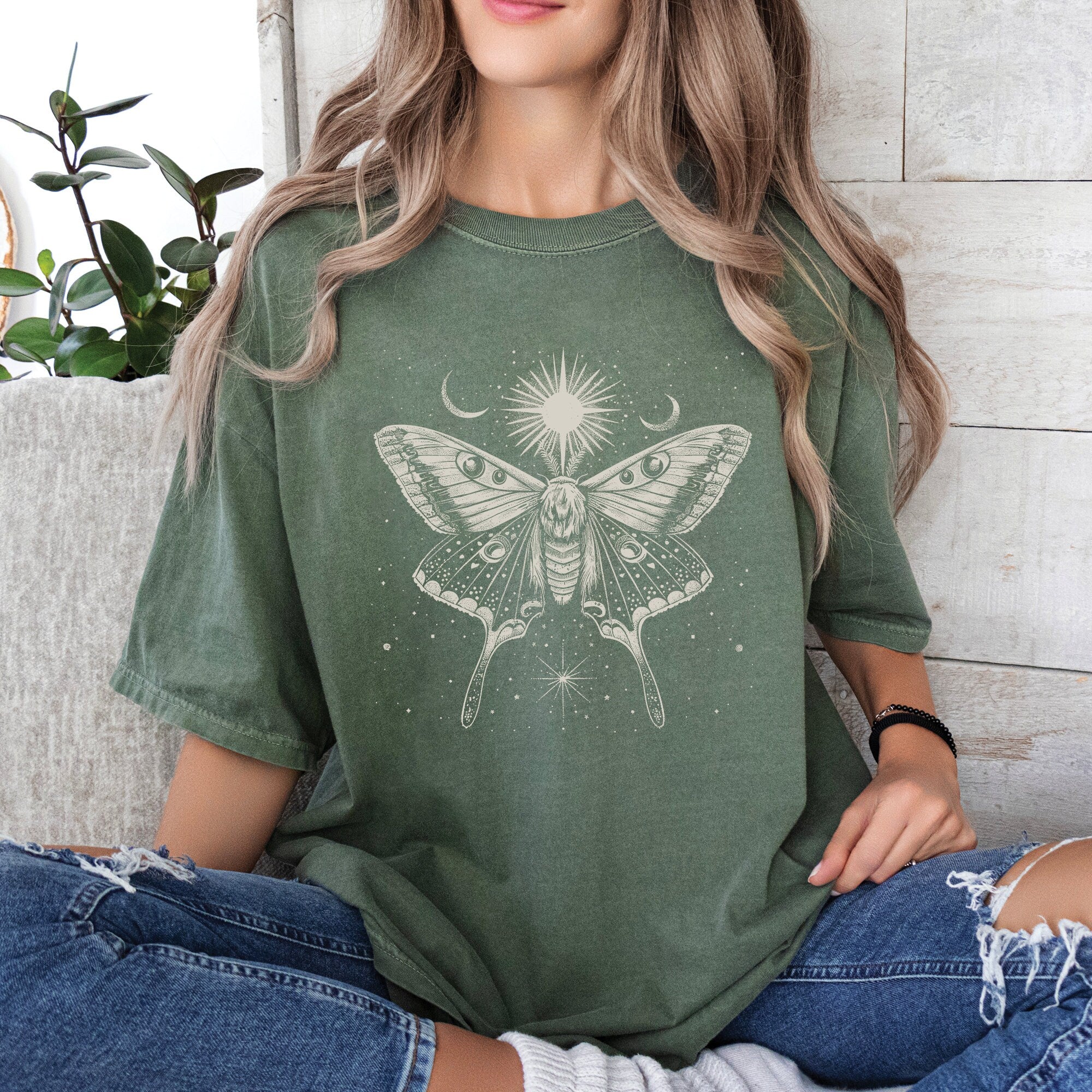 Celestial Moth Comfort Colors T-Shirt