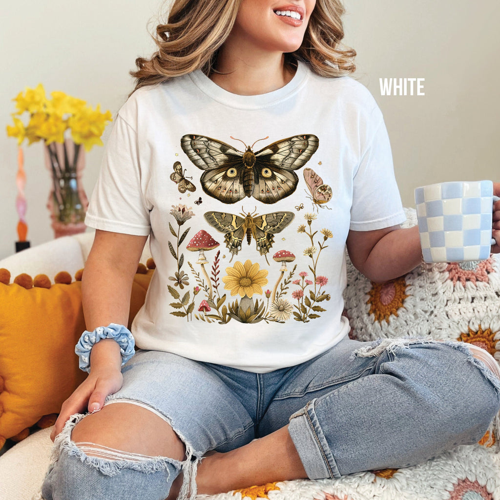 Moth and Mushroom T-Shirt