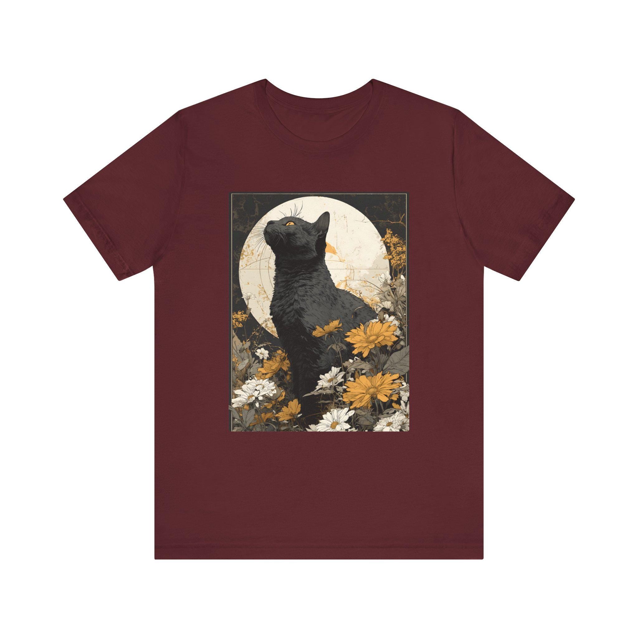 Cat Flowers T-Shirt