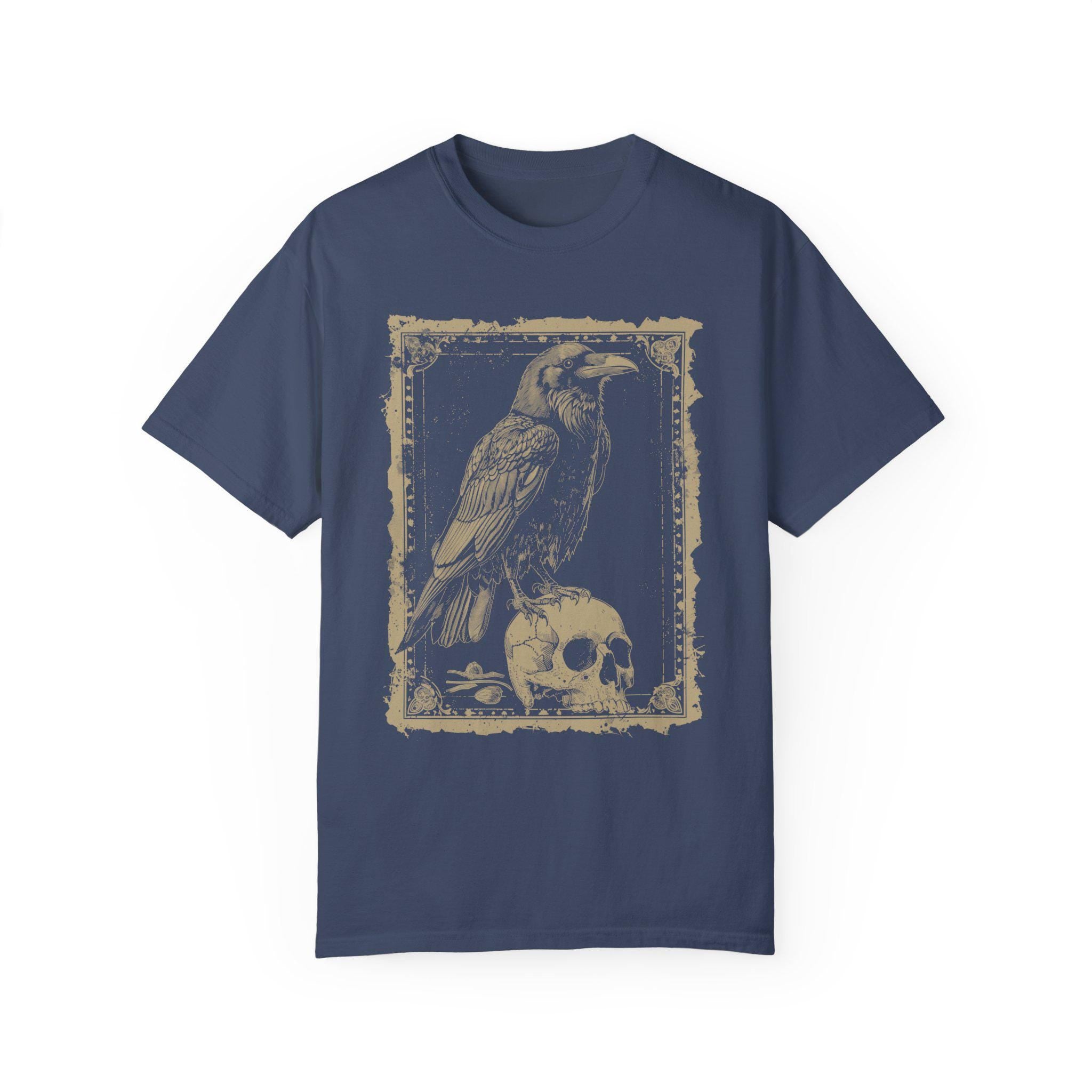 Raven Tarot Card T-Shirt