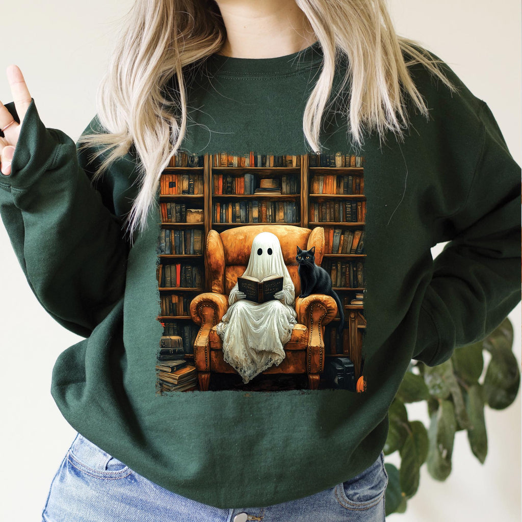 Ghost Books Reader Sweatshirt