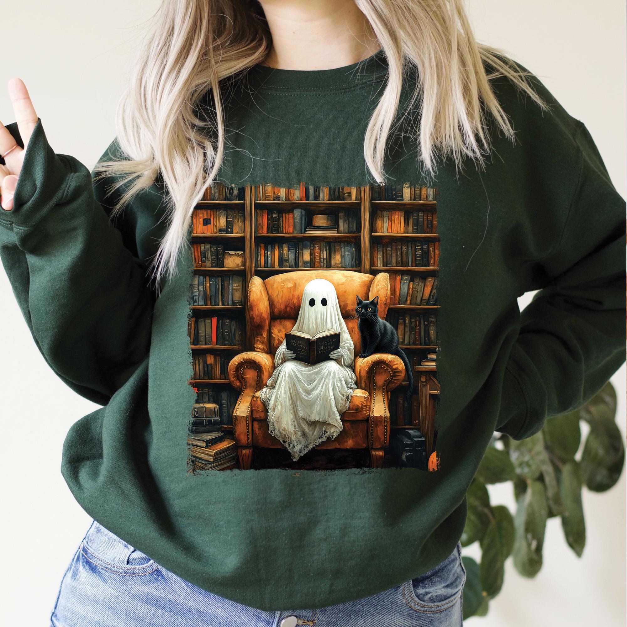 Ghost Books Reader Sweatshirt