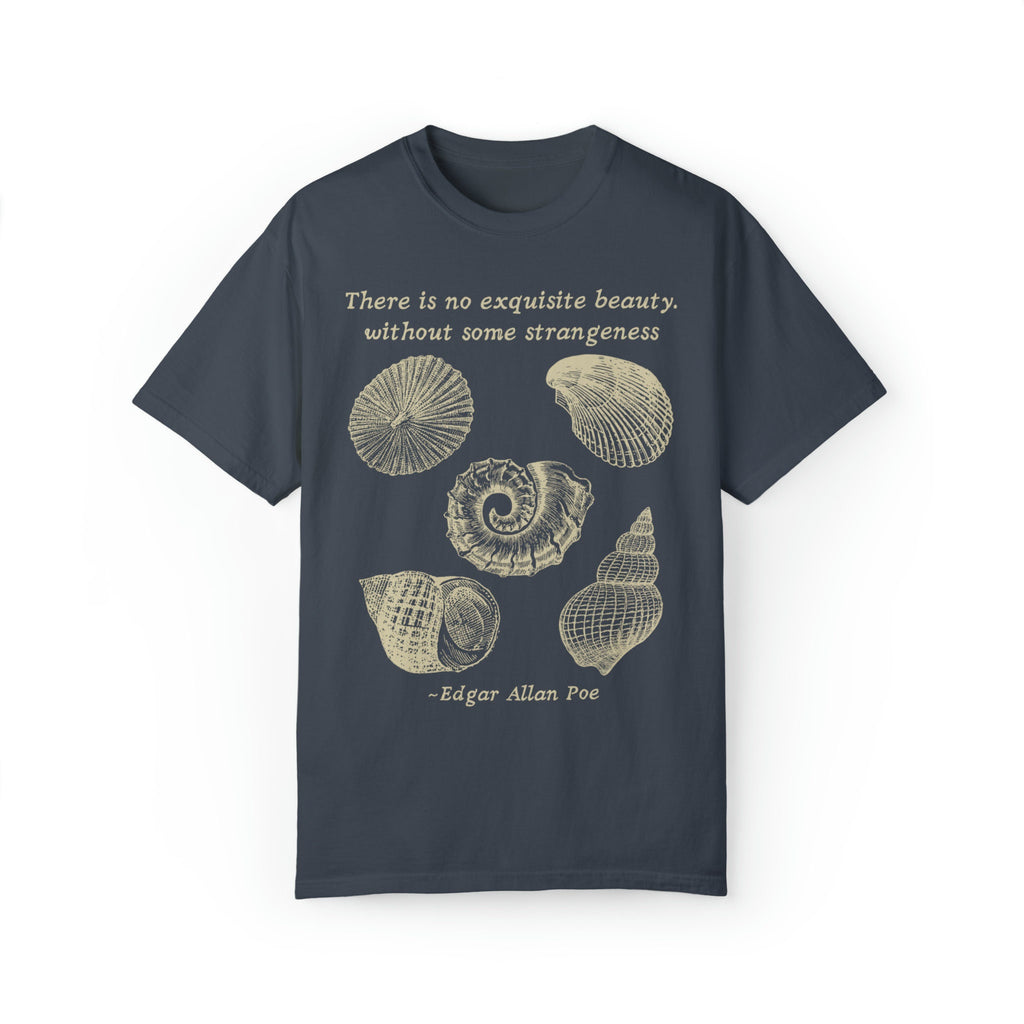 Edgar Allan Poe Sea Shells T-Shirt
