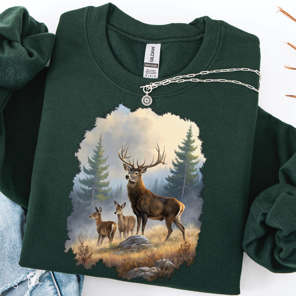 Vintage Deer Sweatshirt