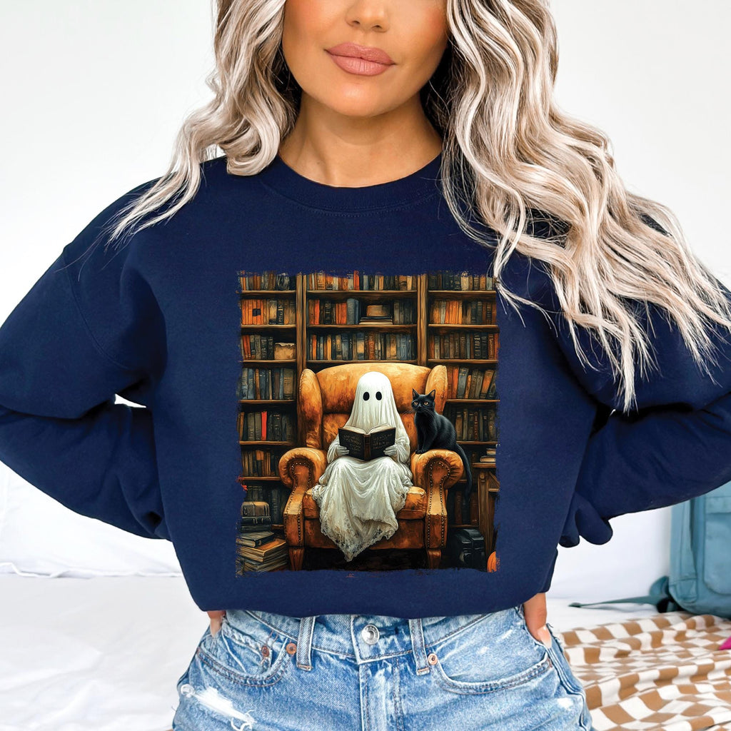 Ghost Books Reader Sweatshirt