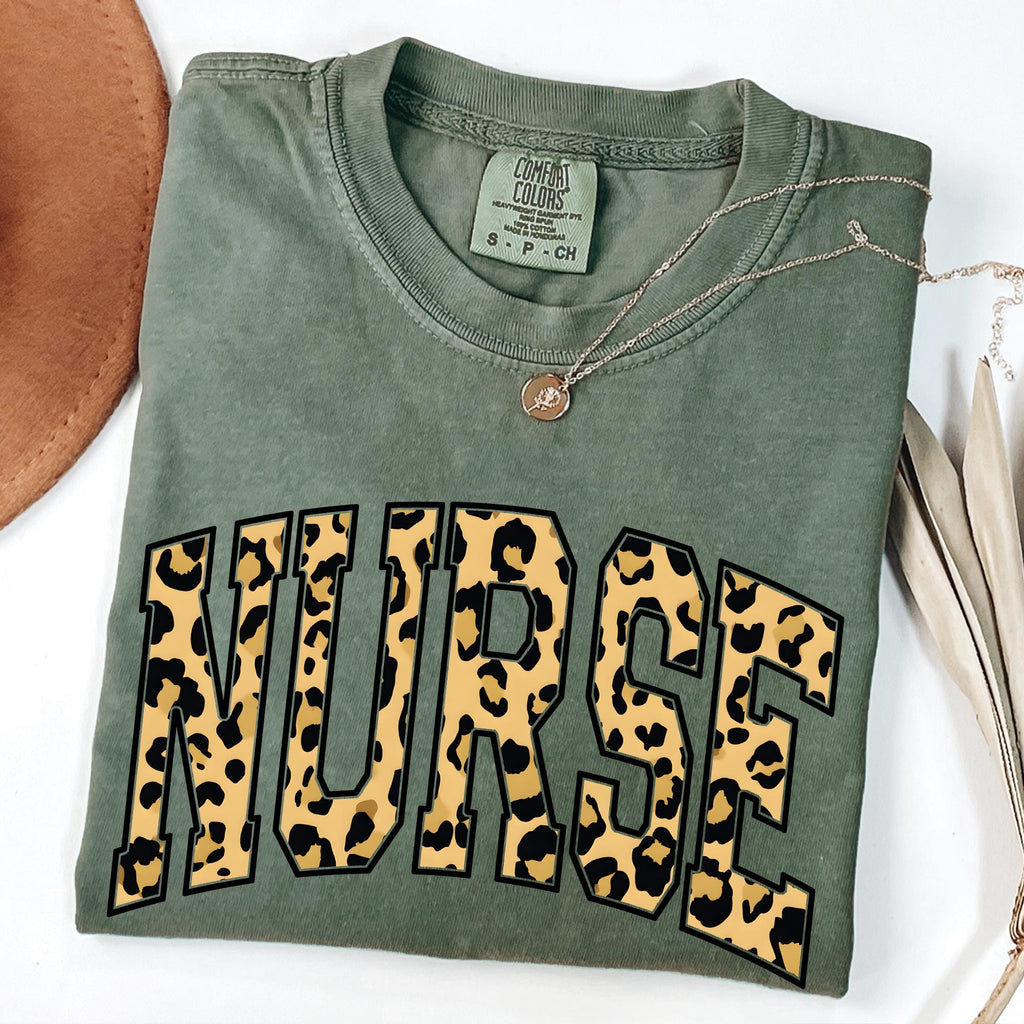 Leopard Nurse Shirt