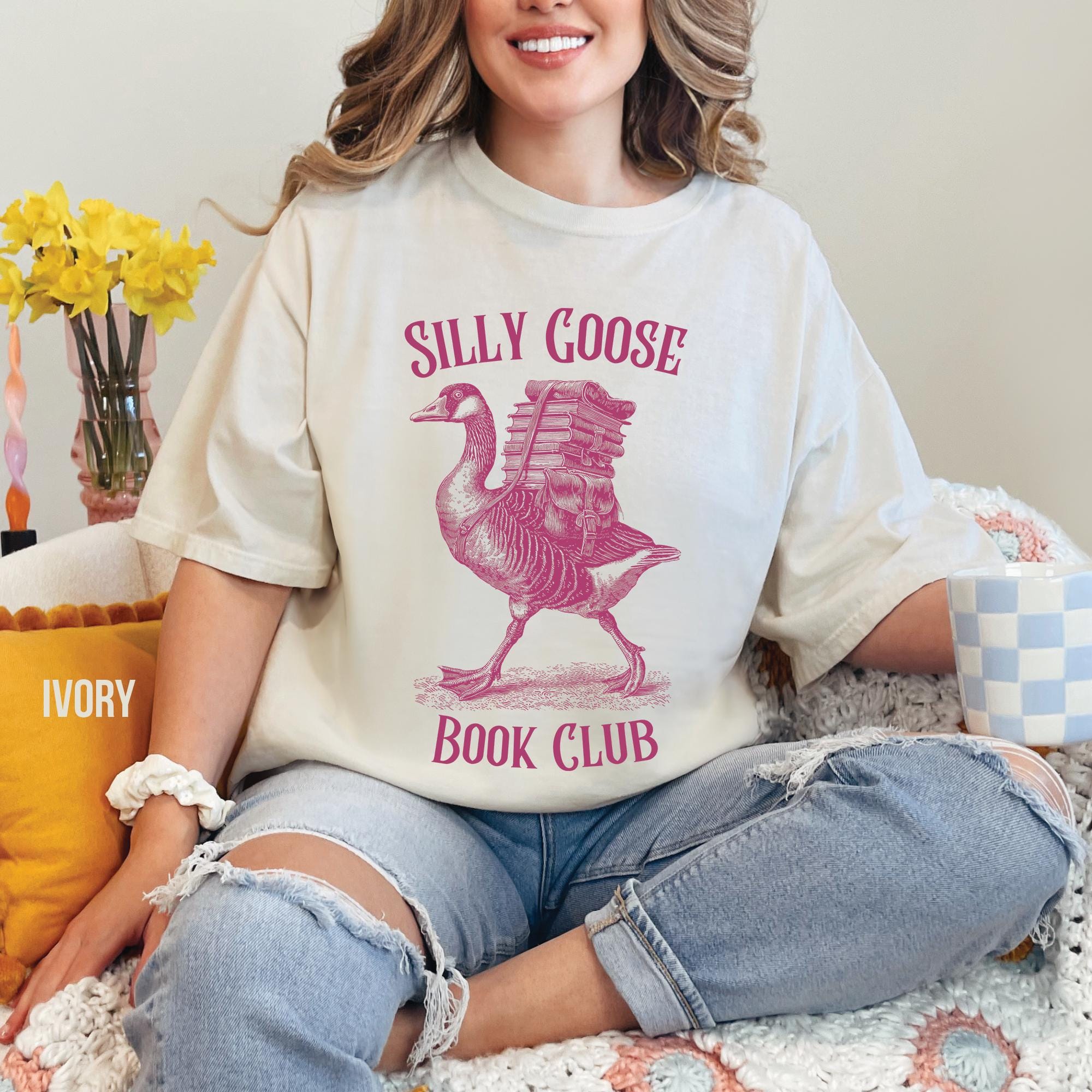 Silly Goose Book Club Shirt