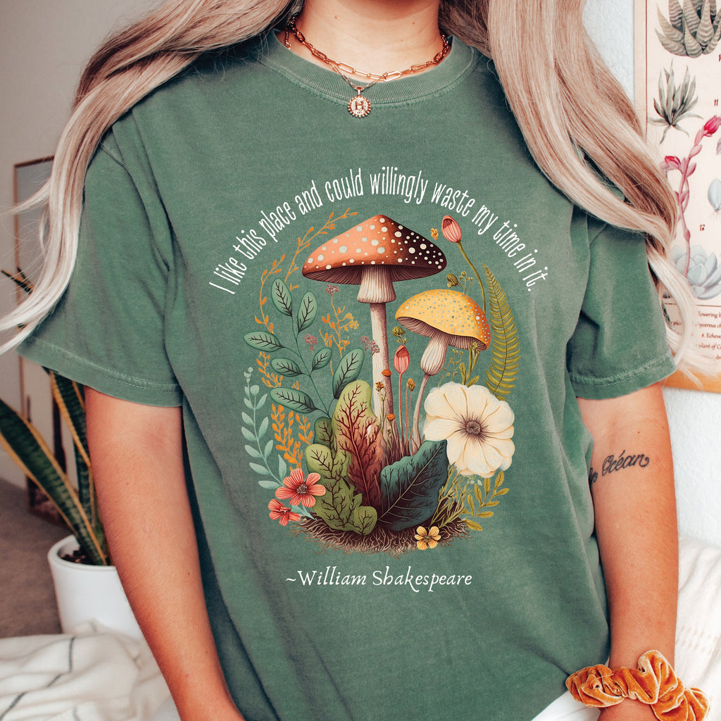 Shakespeare Mushroom T-Shirt