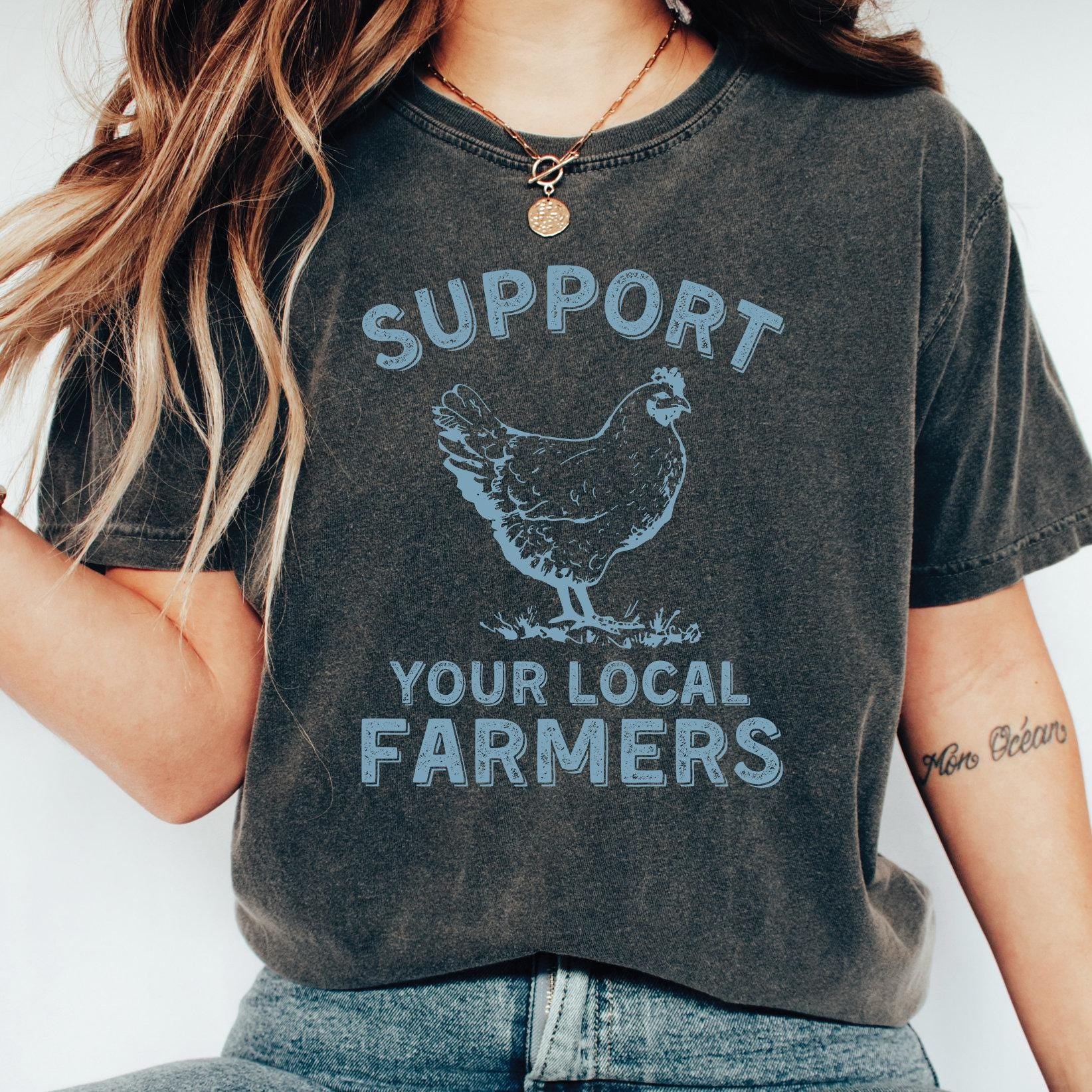 Support Local Farmers Shirt