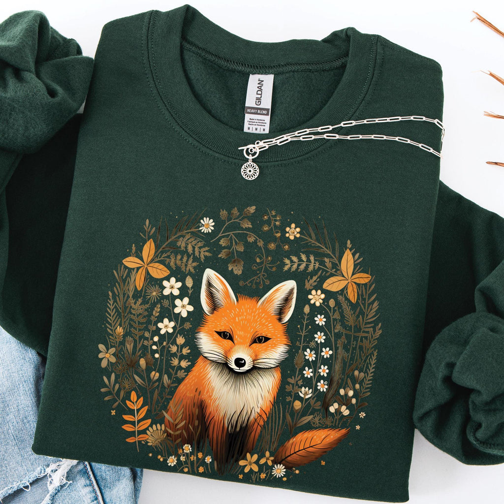 Vintage Fox Wildflower Sweatshirt