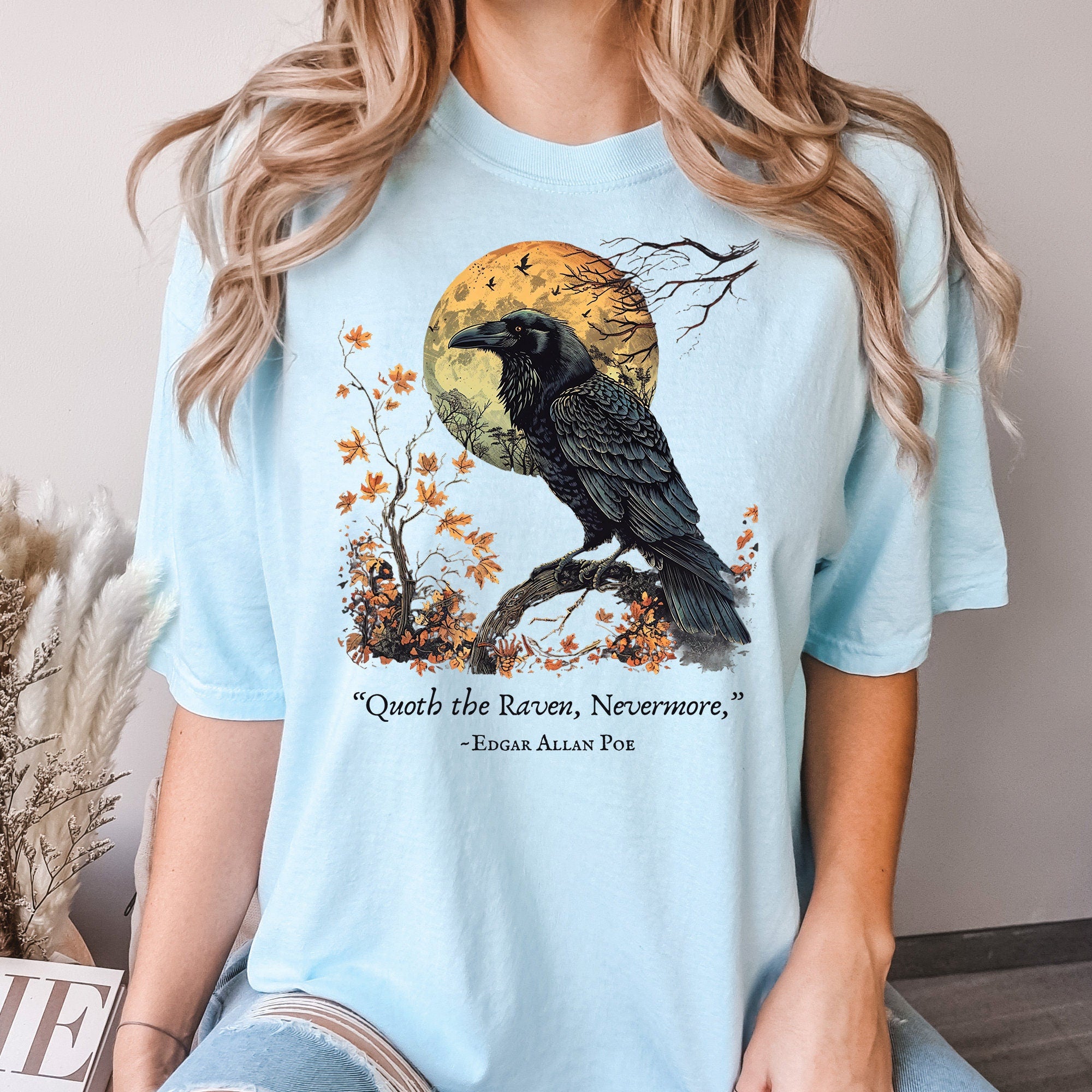 The Raven Edgar Allan Poe T-Shirt